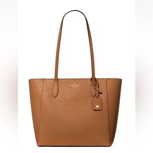 New Kate Spade Dana Saffiano Tote Tuscan Brown